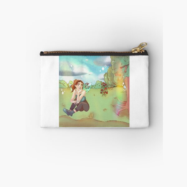 Item preview, fairy girl sat in a rose field surrounded by flowers and trees designed and sold by Jenny Romeril.