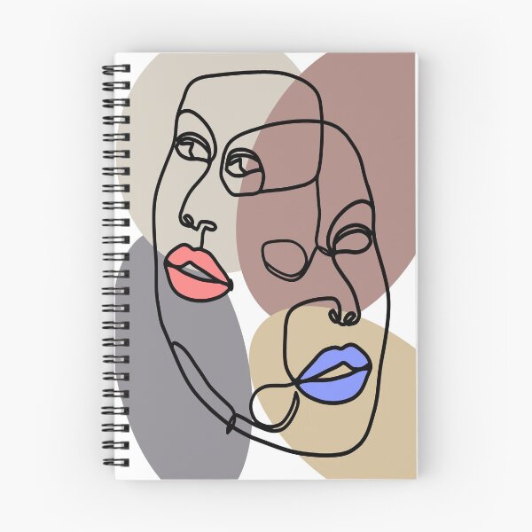 Item preview, Two-faced Abstract on a multi colored background. decorating, interiors designed and sold by jayne0524.