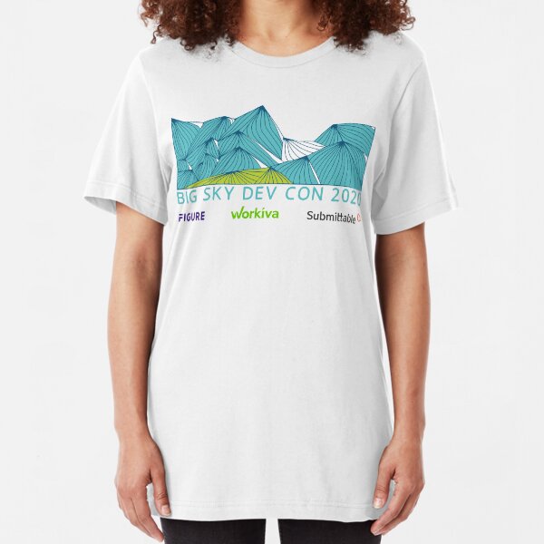 Big Sky Dev Con 2020 Slim Fit T-Shirt
