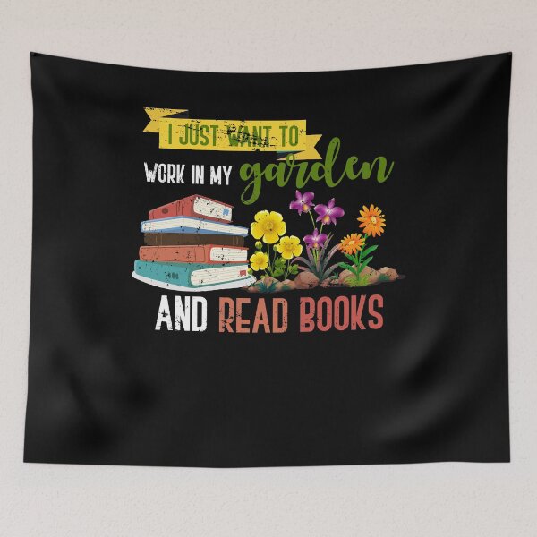 Item preview, Books reading gardener designed and sold by bestshirtdesign.