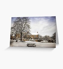 Winter Scene Greeting Card