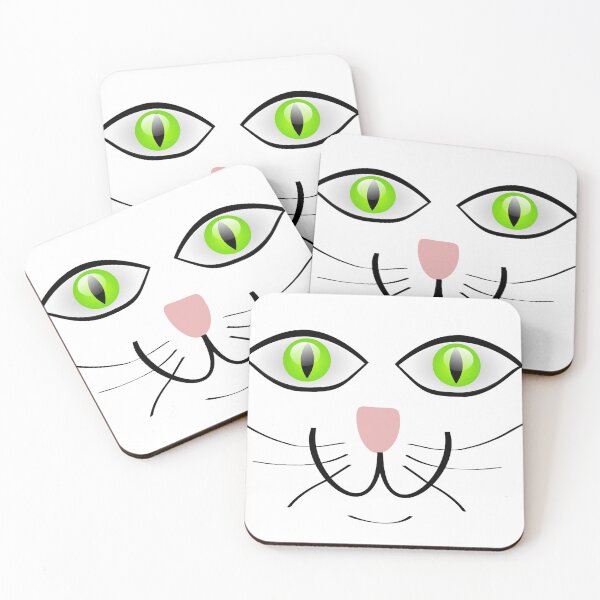 Item preview, Cute cat Green eyes  designed and sold by theworld2021.