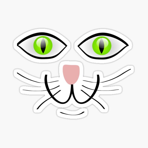 Item preview, Cute cat Green eyes  designed and sold by theworld2021.