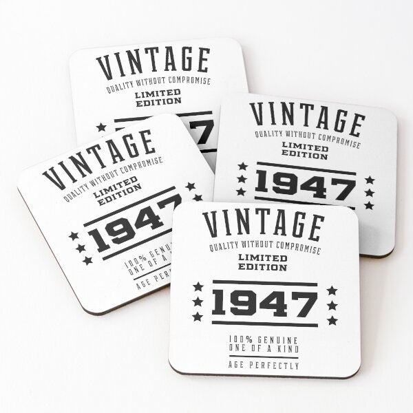 Item preview, 1947 Vintage Year - Aged to Perfection - 73th Birthday Gift designed and sold by DiogoCalheiros.
