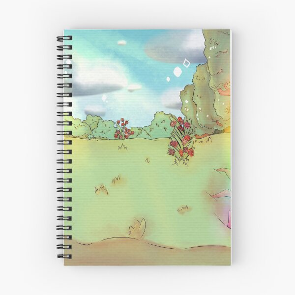 Item preview, a rose field surrounded by flowers and trees designed and sold by Jenny Romeril.
