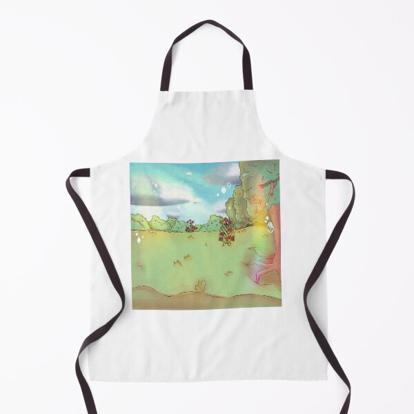 Item preview, a rose field surrounded by flowers and trees designed and sold by Jenny Romeril.