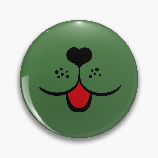 Item preview, Dog gift animal face cute dog with heart dog nose kids mask designed and sold by MadandMean.