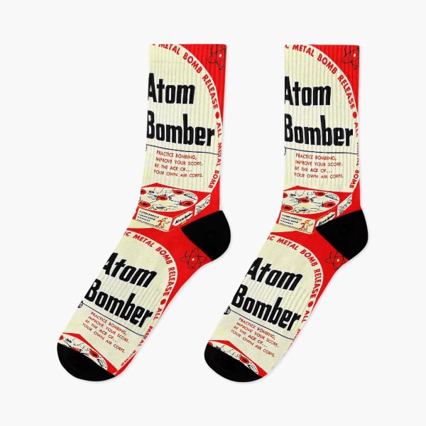 Item preview, ATOM BOMBER designed and sold by ThrowbackAds.