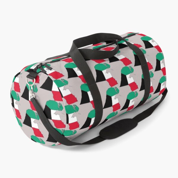 Item preview, Kuwait Map With Kuwaiti Flag designed and sold by Havocgirl.