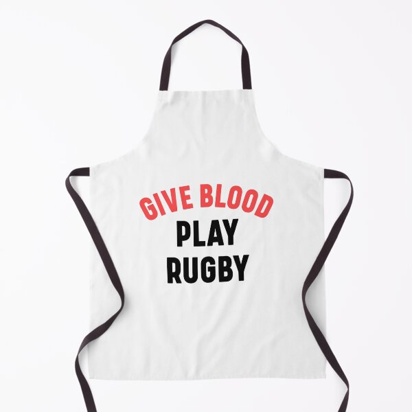 Item preview, Give blood play rugby designed and sold by bumperapparels.