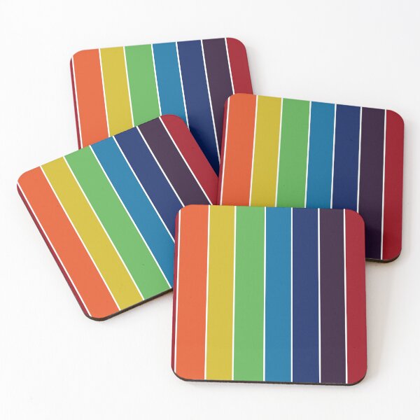 Item preview, colorful stripes - gay flag designed and sold by ZiphGames.