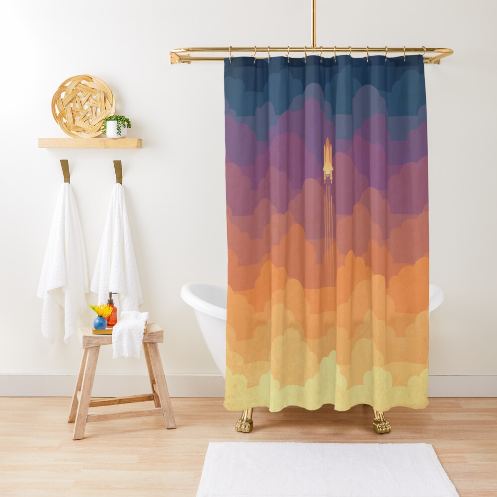 Clouds Shower Curtain