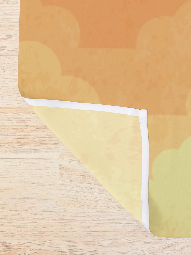 Alternate view of Clouds Shower Curtain