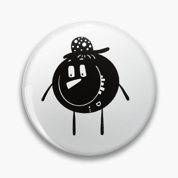 Item preview, Funny black and white creature nr10 designed and sold by KateCrafts.