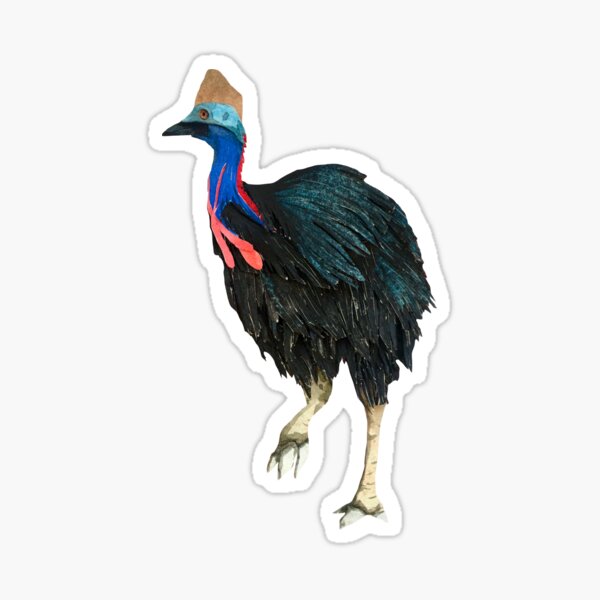 Item preview, Cranky Cassowary designed and sold by SarahSnippets.