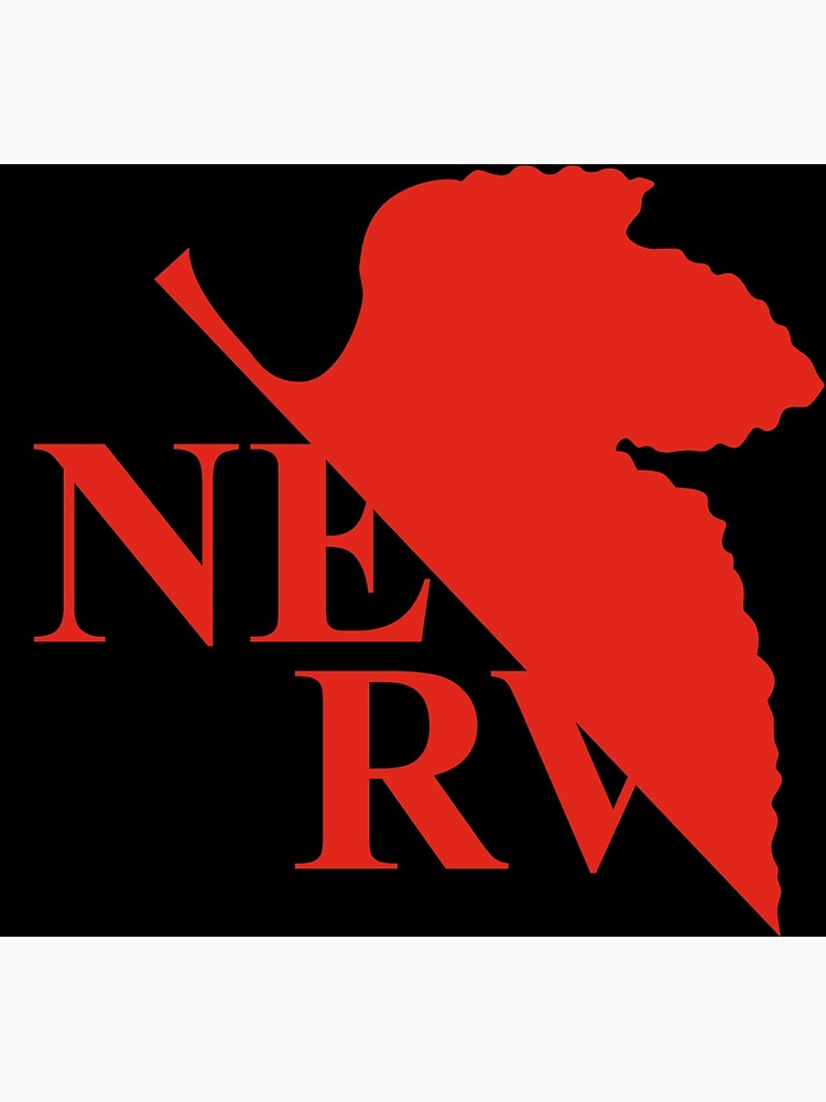 Nerv Logo Neon Genesis Evangelion Postcard By Angelajaeger Redbubble