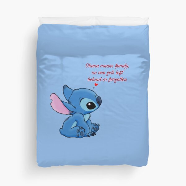 Pastele Disney Stitch Ohana Means Family Custom Pillow Case