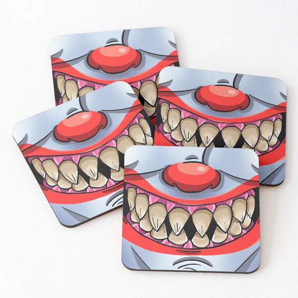 Item preview, Scary Clown Face designed and sold by maak-and-illy.