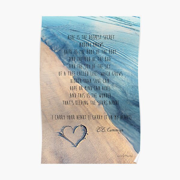 I Carry Your Heart Poster