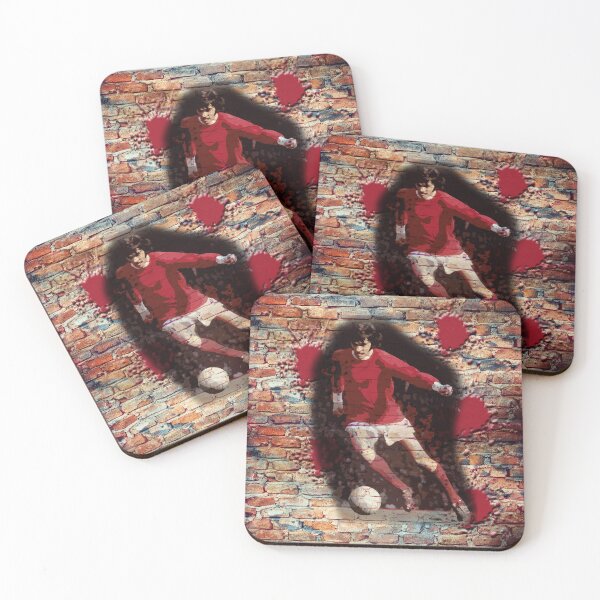 Item preview, George Best Wall Mural designed and sold by CathalDevlin.