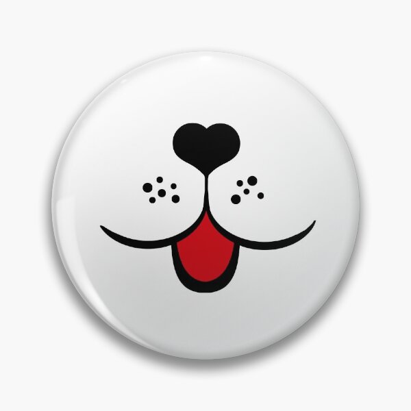 Item preview, Dog gift animal face with heart dog nose - cute dog designed and sold by MadandMean.