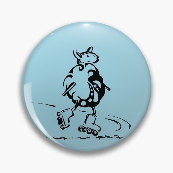 Item preview, Skater Sheep designed and sold by Sheepish Wanderings.