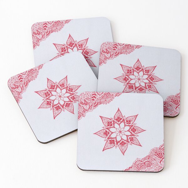 Item preview, Red Border Mandala designed and sold by MarisaGoncalves.