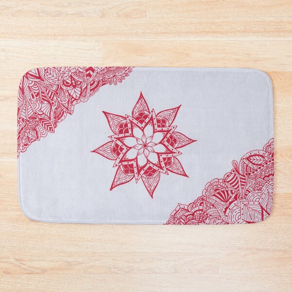Item preview, Red Border Mandala designed and sold by MarisaGoncalves.