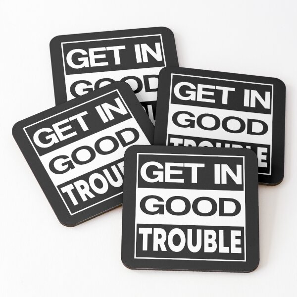 Item preview, get in trouble, good trouble, necessary trouble designed and sold by BAISSANE.