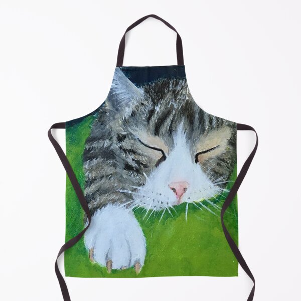 Item preview, Cat Nap (Lucia) designed and sold by PaintedPuffer.