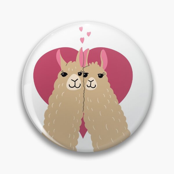 Item preview, Llamas Love Heart designed and sold by Kittyworks.