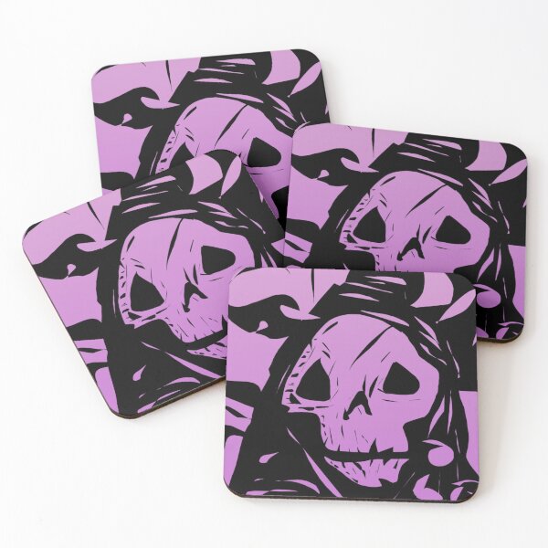 Item preview, Grim Reaper - Pink And Black Skull designed and sold by madtoyman.