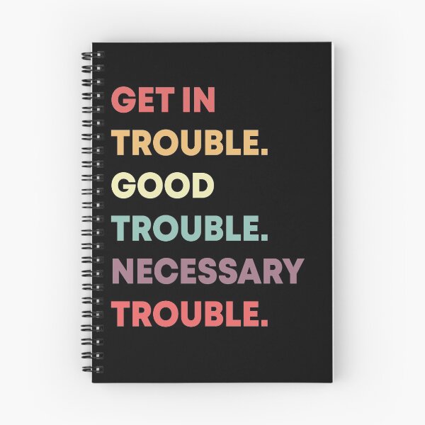 Item preview, get in trouble, good trouble, necessary trouble gift designed and sold by BAISSANE.