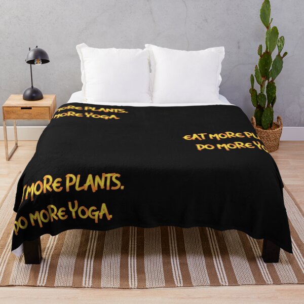 Item preview, EAT MORE PLANTS DO MORE YOGA designed and sold by firegalaxy.