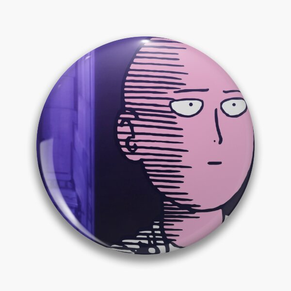 Saitama funny design Pin