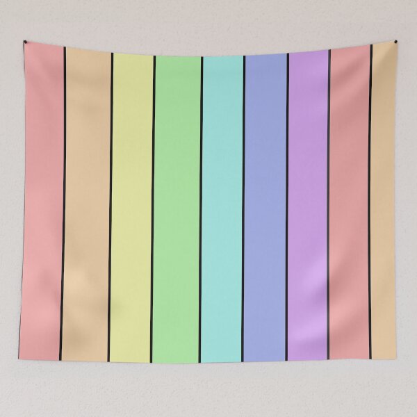 Item preview, colored stripes - gay flag designed and sold by ZiphGames.