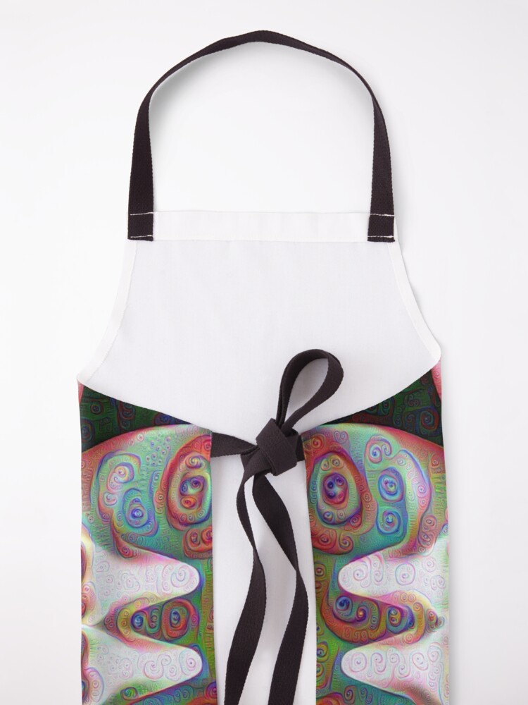 Alternate view of #DeepDream Masks Apron