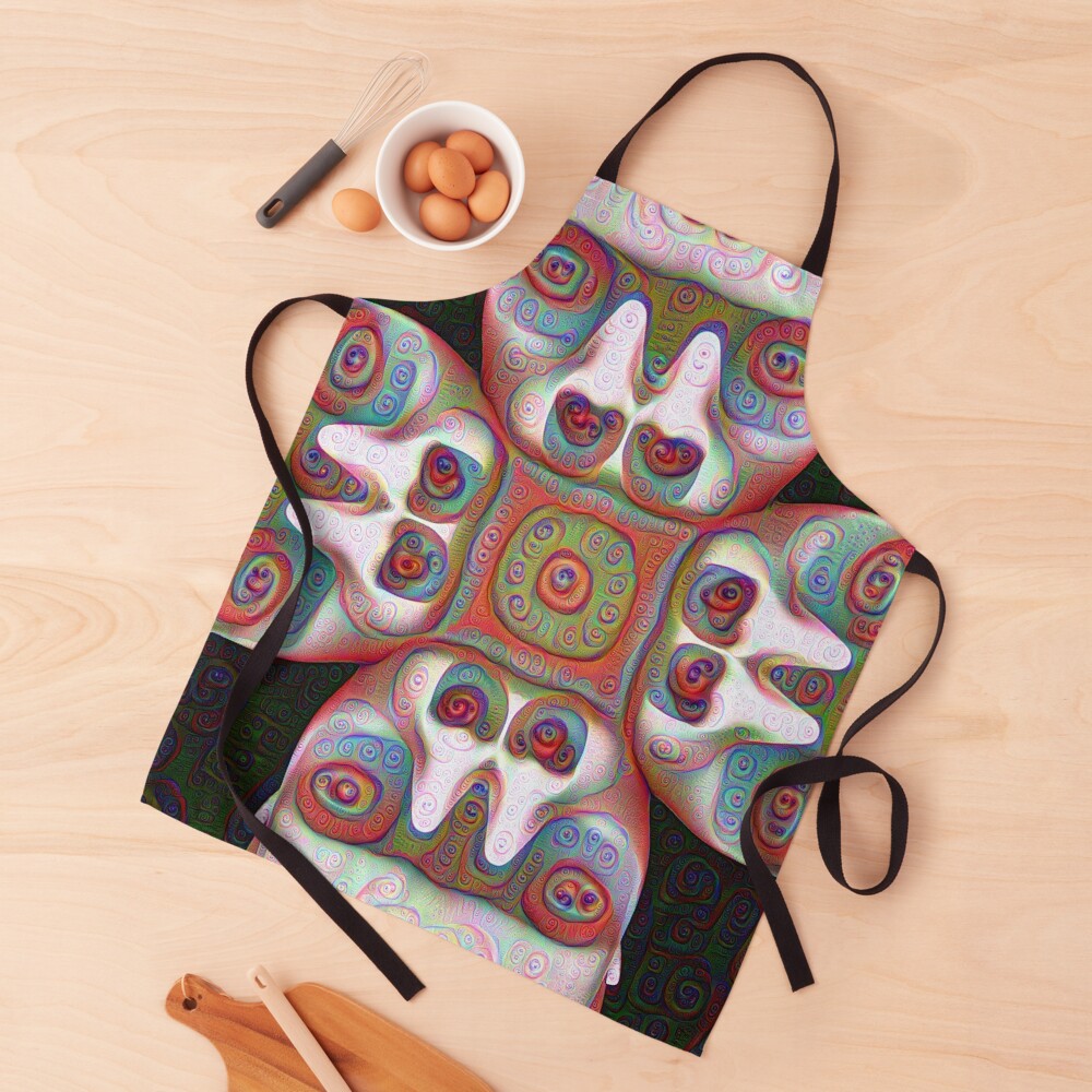 #DeepDream Masks Apron