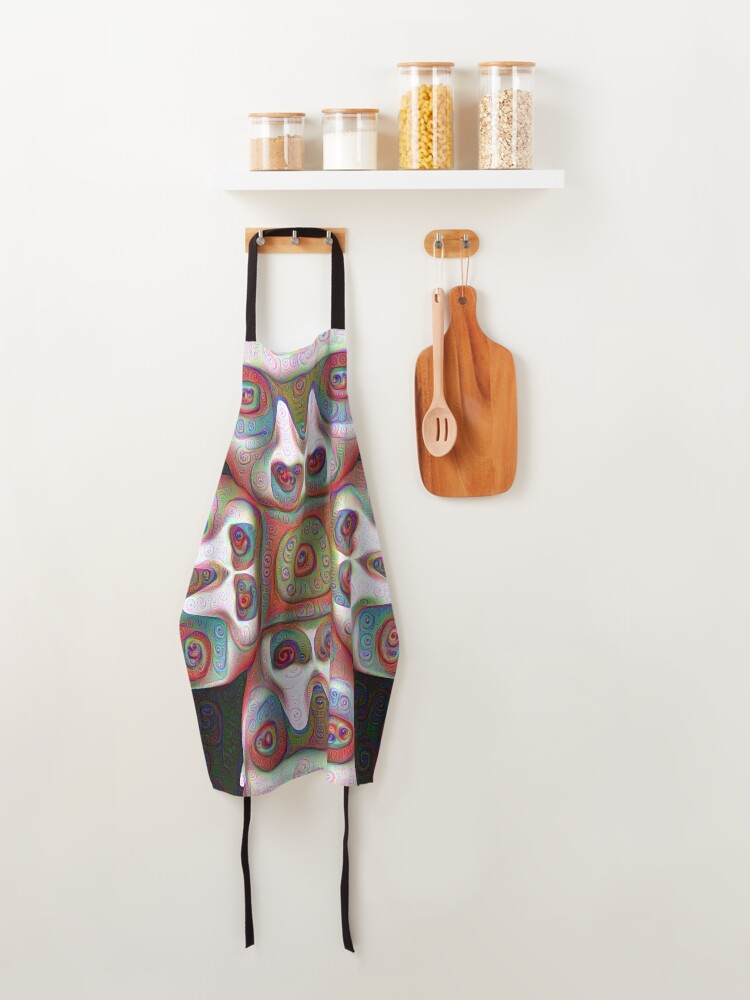 Alternate view of #DeepDream Masks Apron