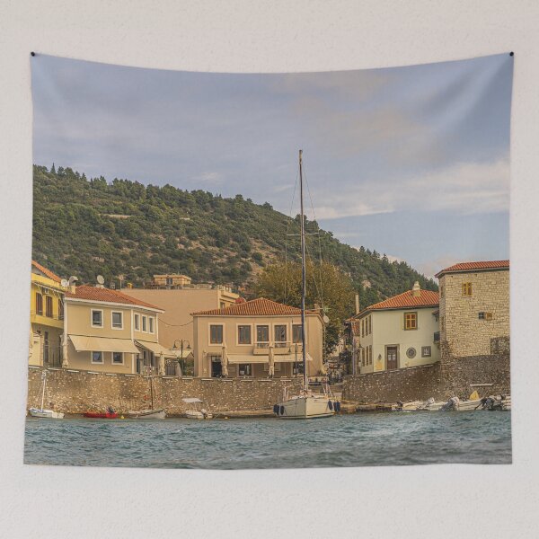 Item preview, Sailboat in the Gulf of Corinth designed and sold by KensLensDesigns.