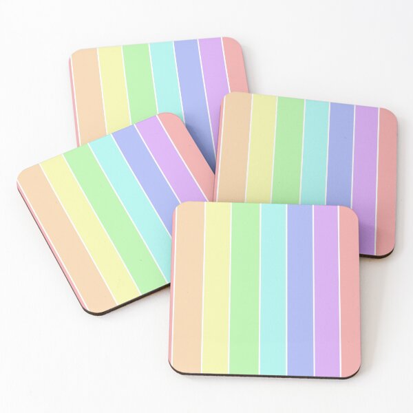 Item preview, colored stripes - rainbow designed and sold by ZiphGames.
