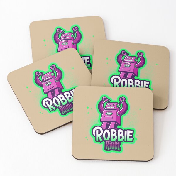 Aperçu de l'œuvre Cadeau d'Halloween Robbie le Rivet Robot créée et vendue par harborhouse55.