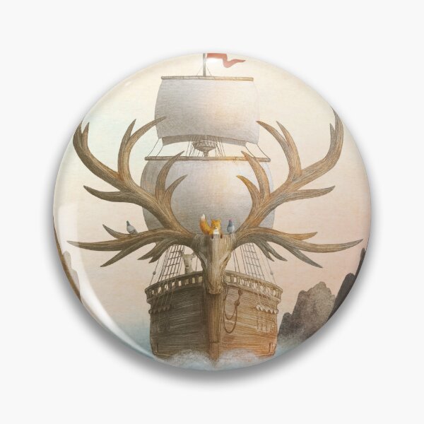 Item preview, The Antlered Ship_Cover designed and sold by opifan.