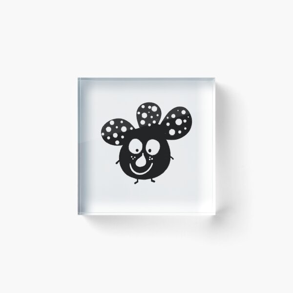 Item preview, Funny black and white creature nr12 designed and sold by KateCrafts.