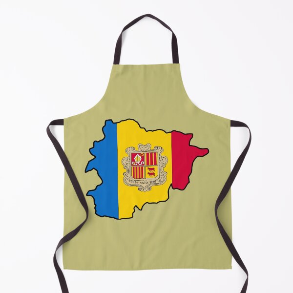 Item preview, Andorra Map With Andorran Flag designed and sold by Havocgirl.