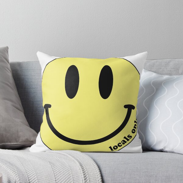 Item preview, Locals Only Smiley Face designed and sold by Riley Clarke.
