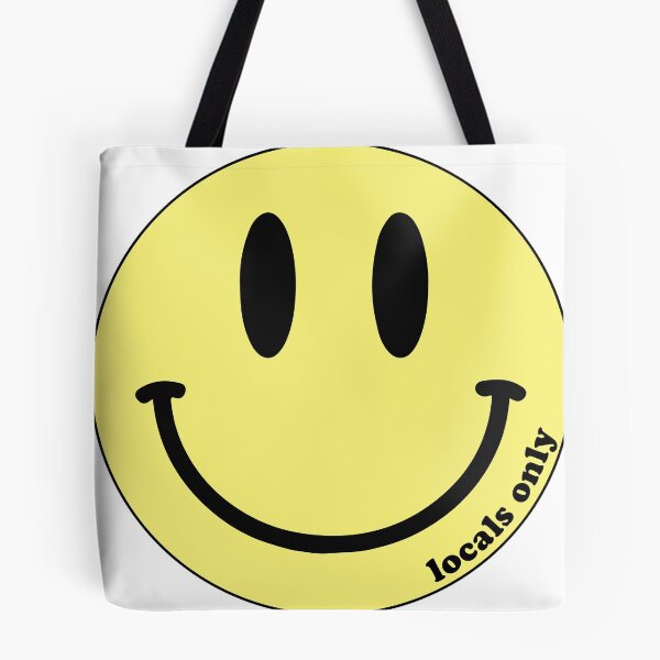 Item preview, Locals Only Smiley Face designed and sold by Riley Clarke.