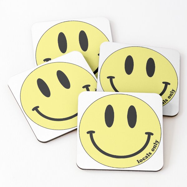Item preview, Locals Only Smiley Face designed and sold by Riley Clarke.