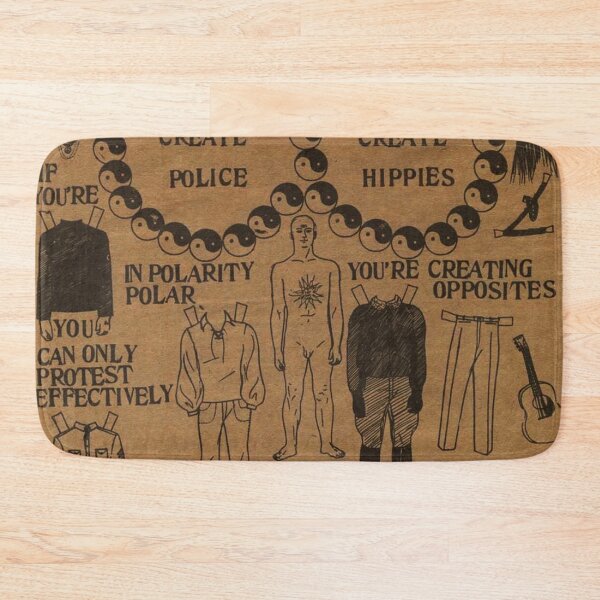 Item preview, Balance Duality Police Hippie designed and sold by GuyBlank.