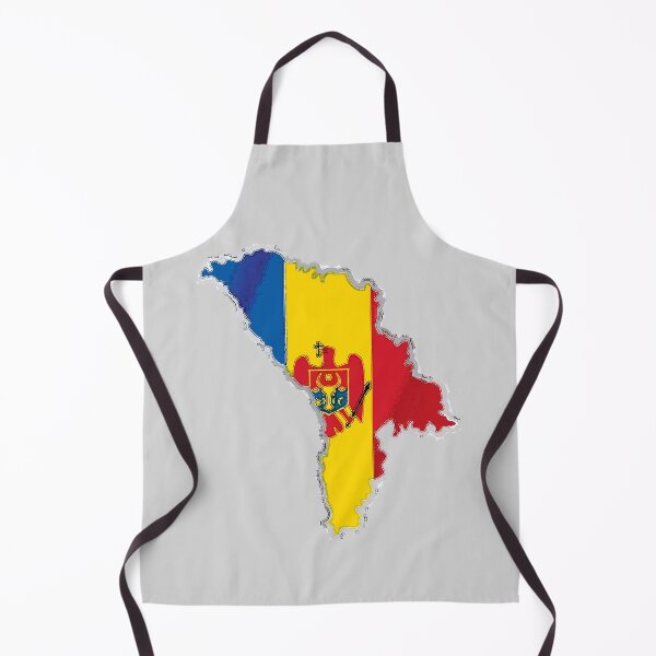 Item preview, Moldova Map with Moldovan Flag designed and sold by Havocgirl.
